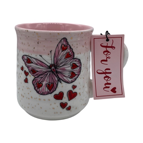 Sheffield Home Butterflies & Hearts Coffee Mug - Picture 1 of 3